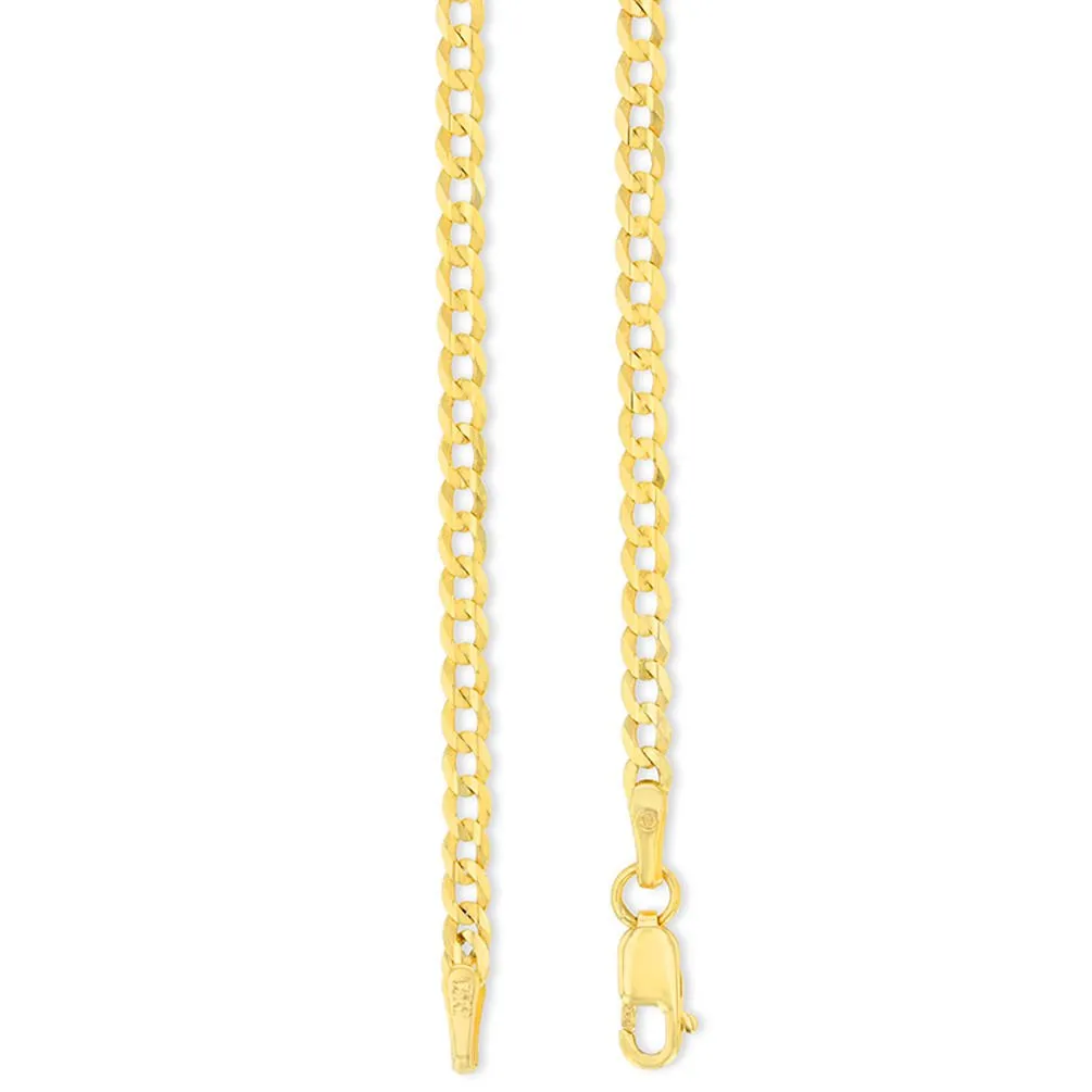 14k Solid Gold Hand Engraved Tree of Life CZ Round Medallion Pendant with Cuban Chain Necklace - Yellow Gold