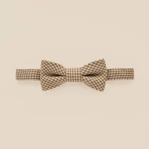 Bow Tie | Golden Houndstooth