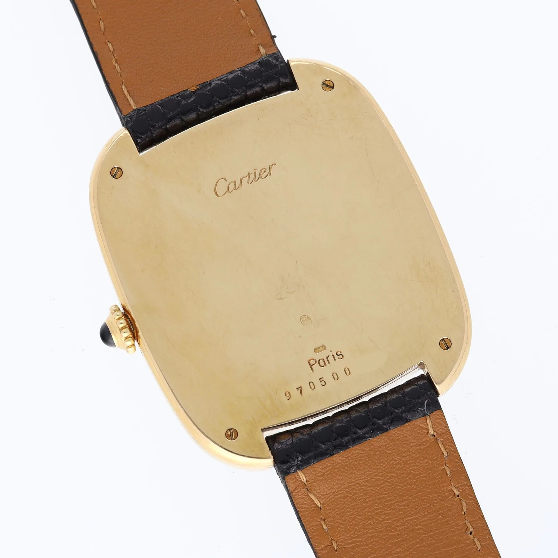 Cartier Gondole Jumbo Vertical 18K Yellow Gold Watch