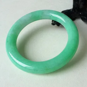 Natural Jade Bangle Jadeite Bangle Internal Diameter 54.2mm BER105