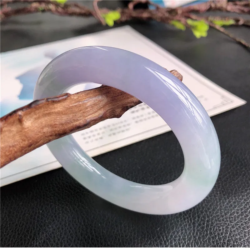 Natural Jade Bangle Jadeite Bangle Internal Diameter 59.1mm X5033018