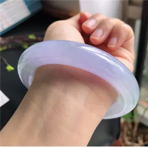 Natural Jade Bangle Jadeite Bangle Internal Diameter 59.1mm X5033018