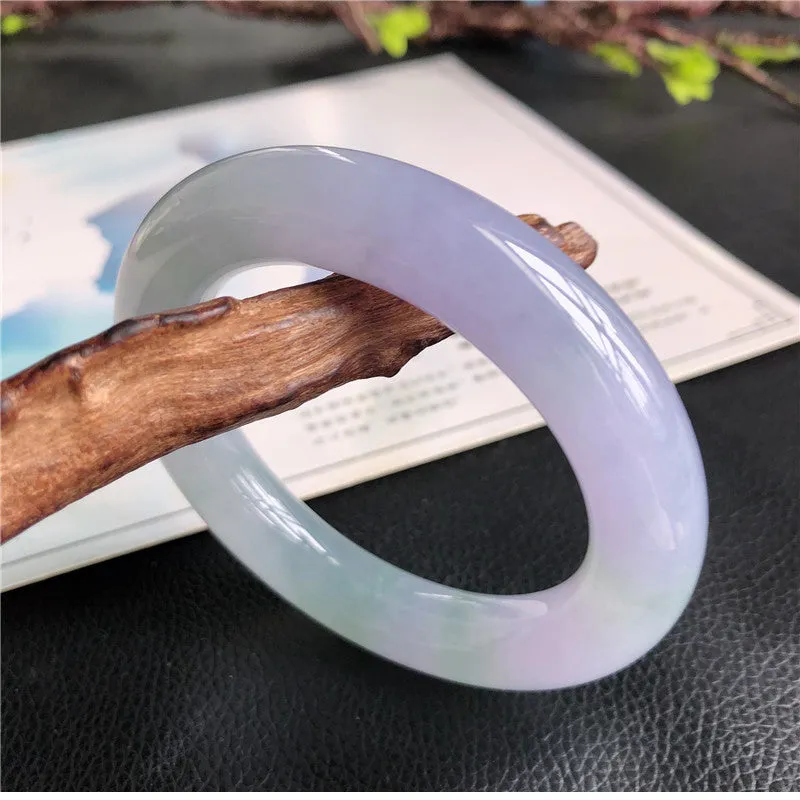 Natural Jade Bangle Jadeite Bangle Internal Diameter 59.1mm X5033018