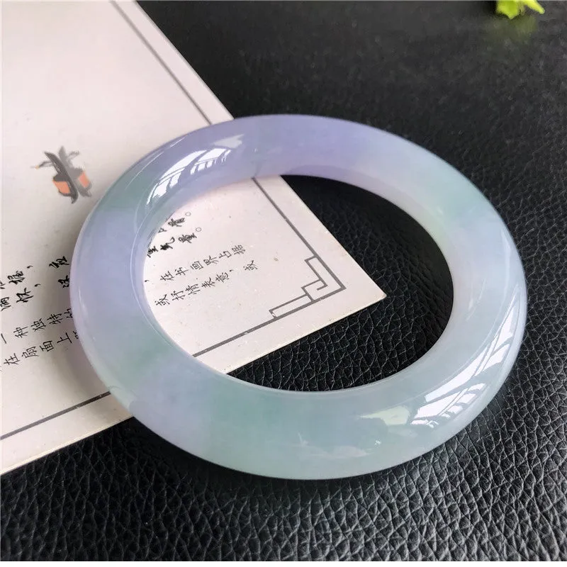 Natural Jade Bangle Jadeite Bangle Internal Diameter 59.1mm X5033018