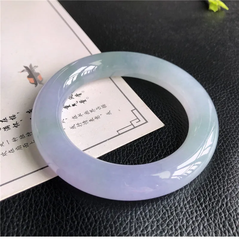 Natural Jade Bangle Jadeite Bangle Internal Diameter 59.1mm X5033018