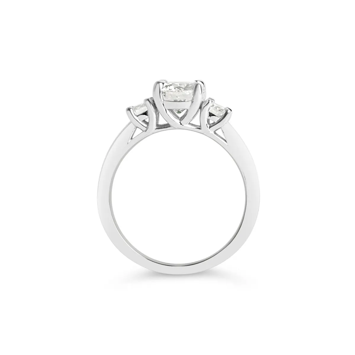 Three Stone Engagement Ring