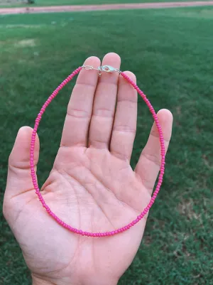 Treasure Chest Co - Hot Pink Choker