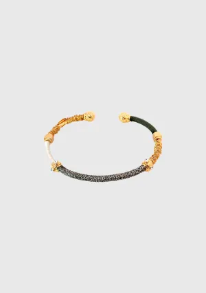 Zanzifull Bracelet_Gold Black